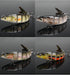 10/14cm Sinking Wobblers Fishing Lures Jointed Crankbait Swimbait 8 Segment Hard Artificial Bait For Fishing Tackle Lure